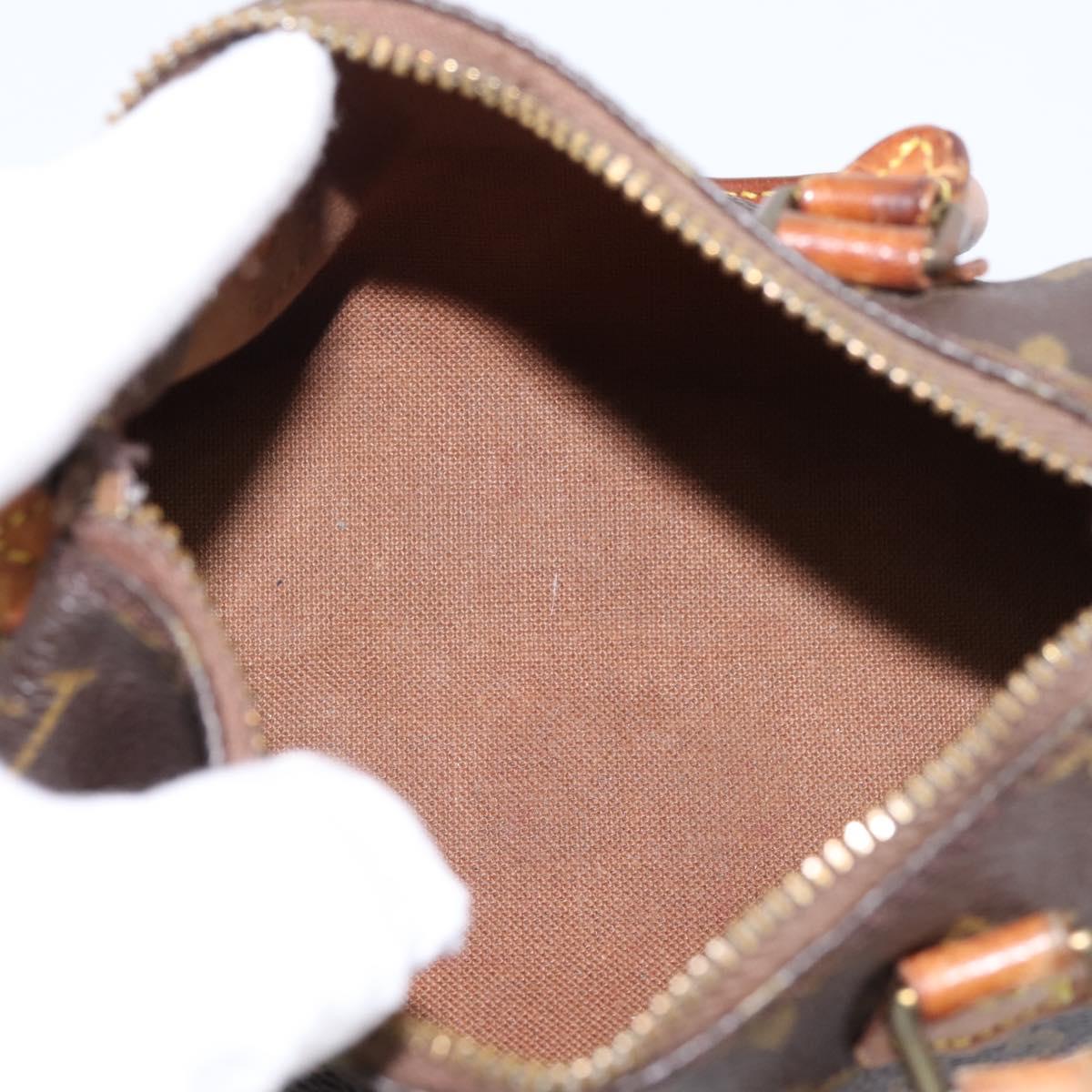 LOUIS VUITTON Monogram Mini Speedy Hand Bag M41534 LV Auth 202066