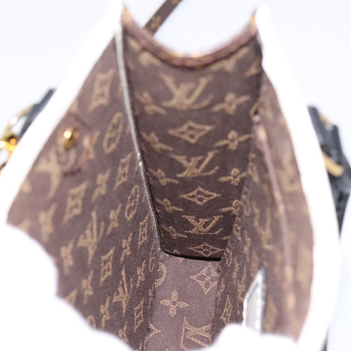 LOUIS VUITTON Monogram Fornasetti Petit Sac Plat Bag M80991 LV Auth 202068SAM