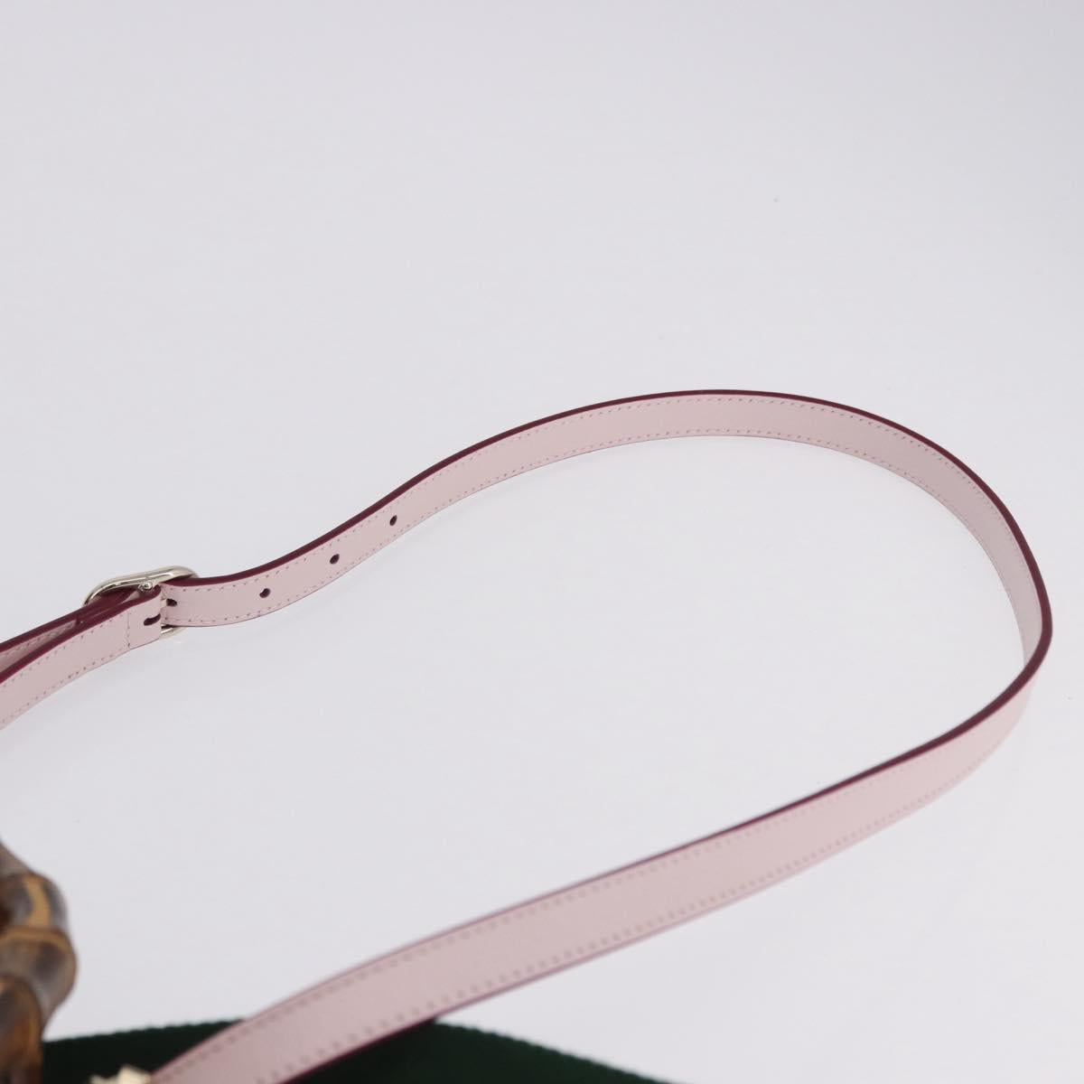 GUCCI Yuko Higuchi Bamboo Diana Small Tote Bag 3way Pink 841488 Auth 202070SM