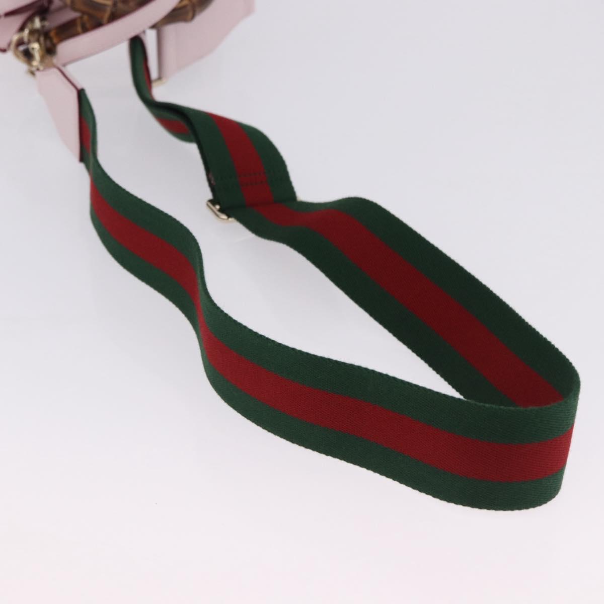 GUCCI Yuko Higuchi Bamboo Diana Small Tote Bag 3way Pink 841488 Auth 202070SM
