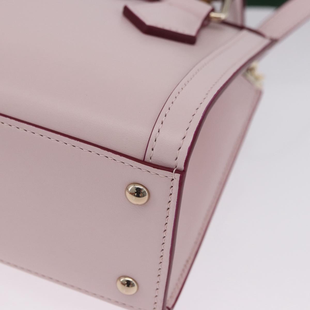 GUCCI Yuko Higuchi Bamboo Diana Small Tote Bag 3way Pink 841488 Auth 202070SM