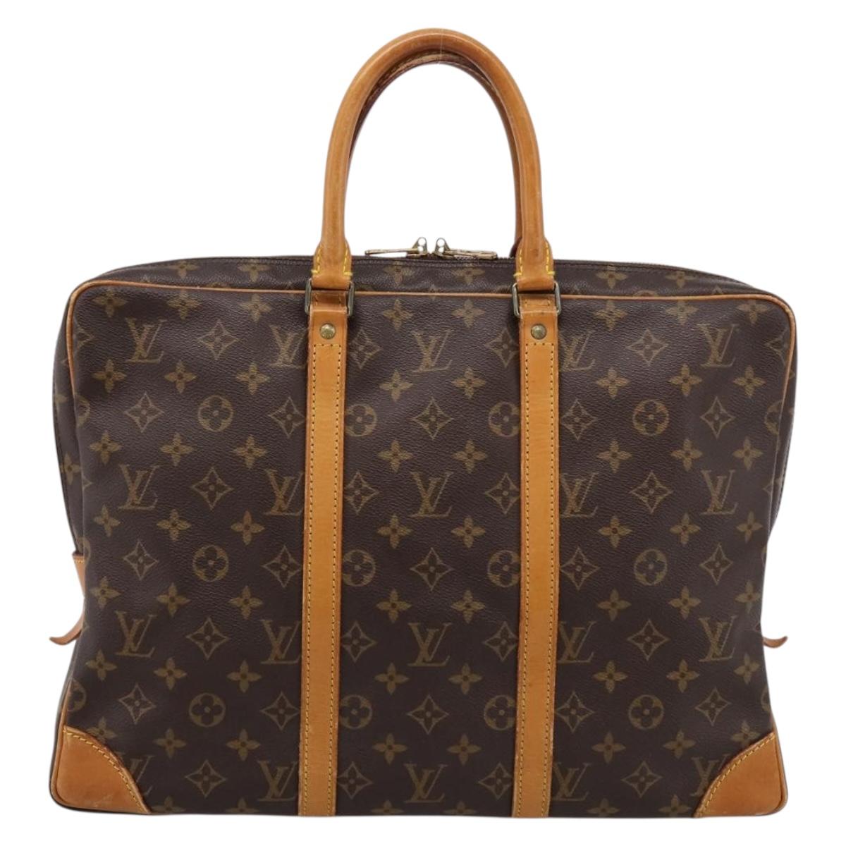 LOUIS VUITTON Monogram Porte Documents Voyage Business Bag M53361 LV Auth 202096