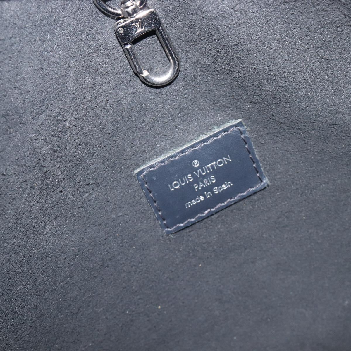 LOUIS VUITTON Epi Denim Neverfull MM Tote Bag Blue M51053 LV Auth 202097