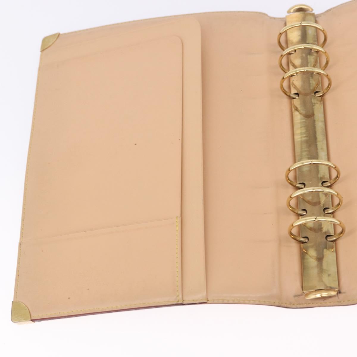 LOUIS VUITTON Monogram Multicolor Agenda GM Cover Black R20893 LV Auth 202101V