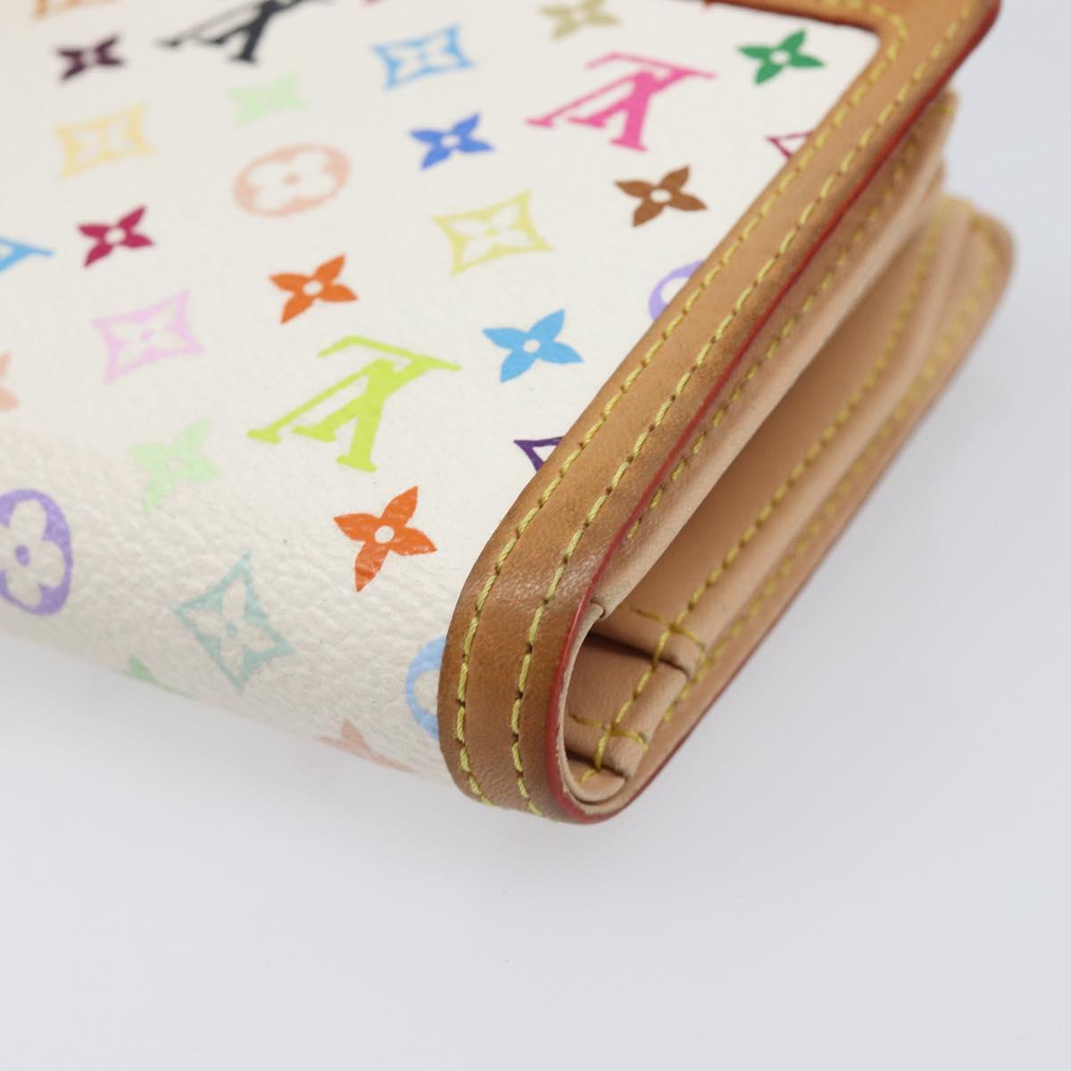 LOUIS VUITTON Monogram Multicolor Portefeuille Viennois M92987 LV Auth 202106
