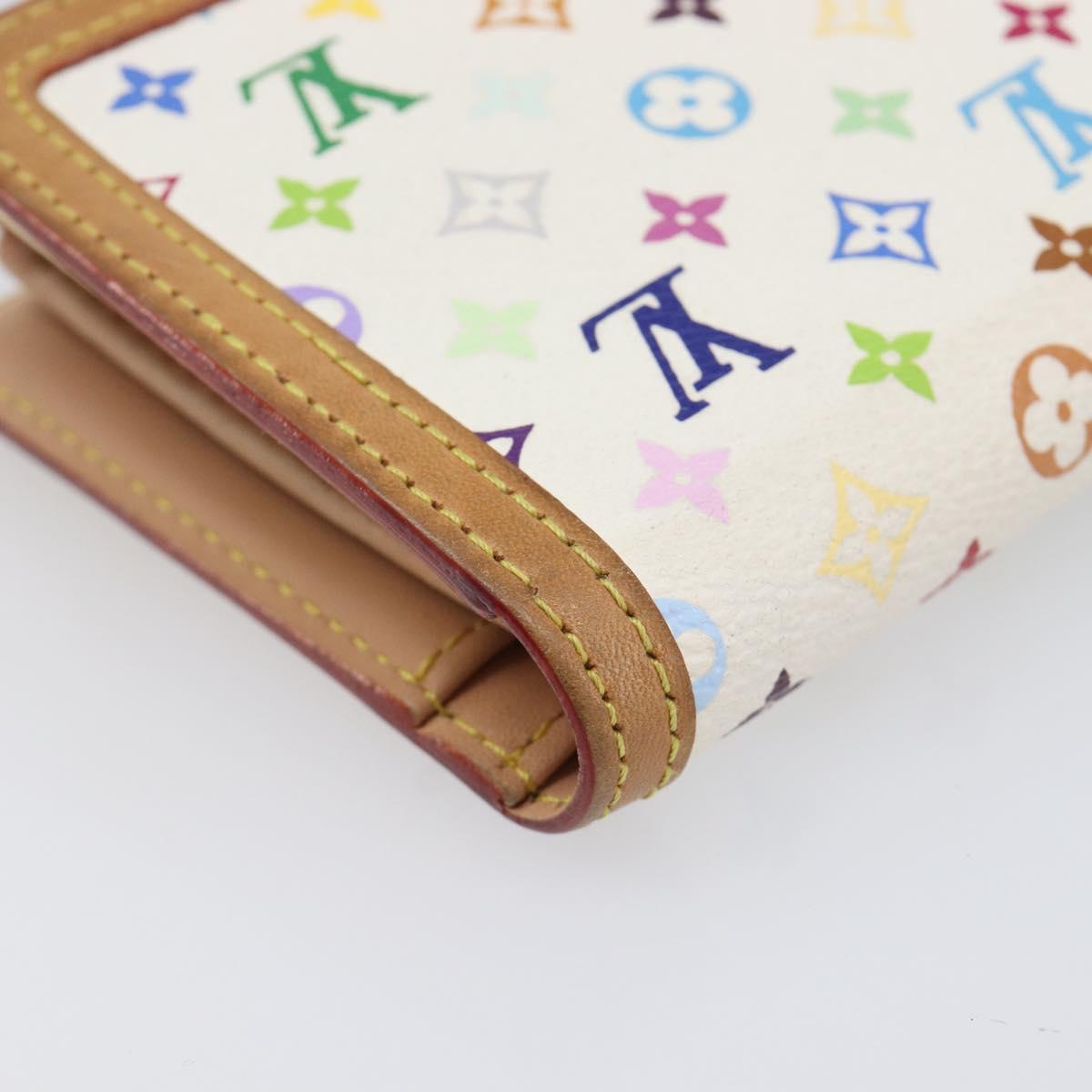 LOUIS VUITTON Monogram Multicolor Portefeuille Viennois M92987 LV Auth 202106