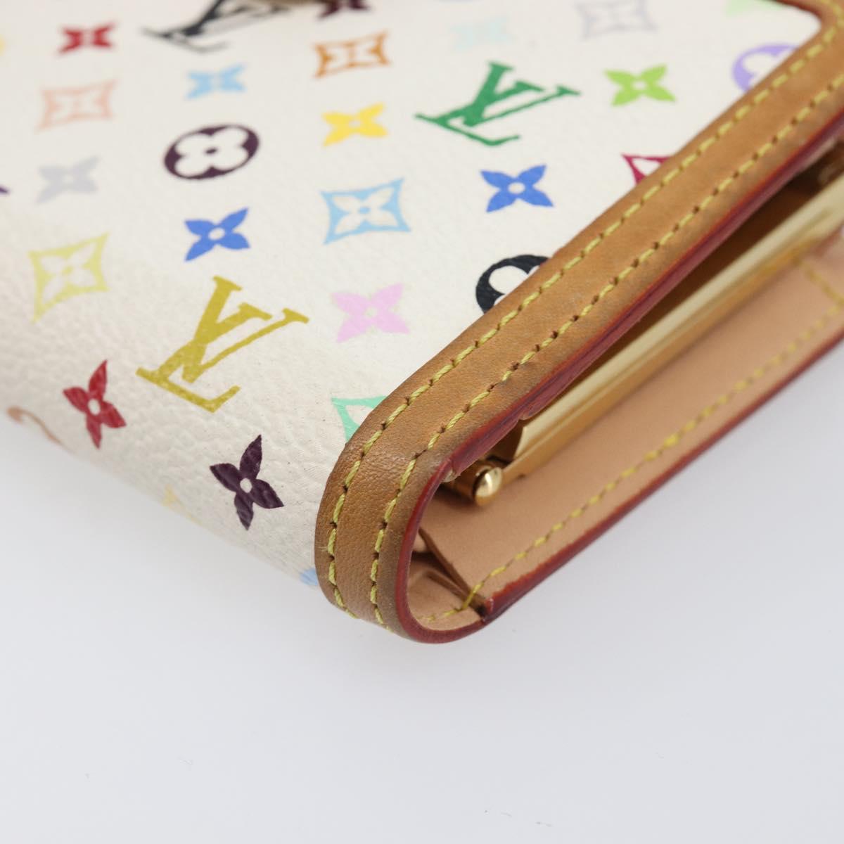 LOUIS VUITTON Monogram Multicolor Portefeuille Viennois M92987 LV Auth 202106