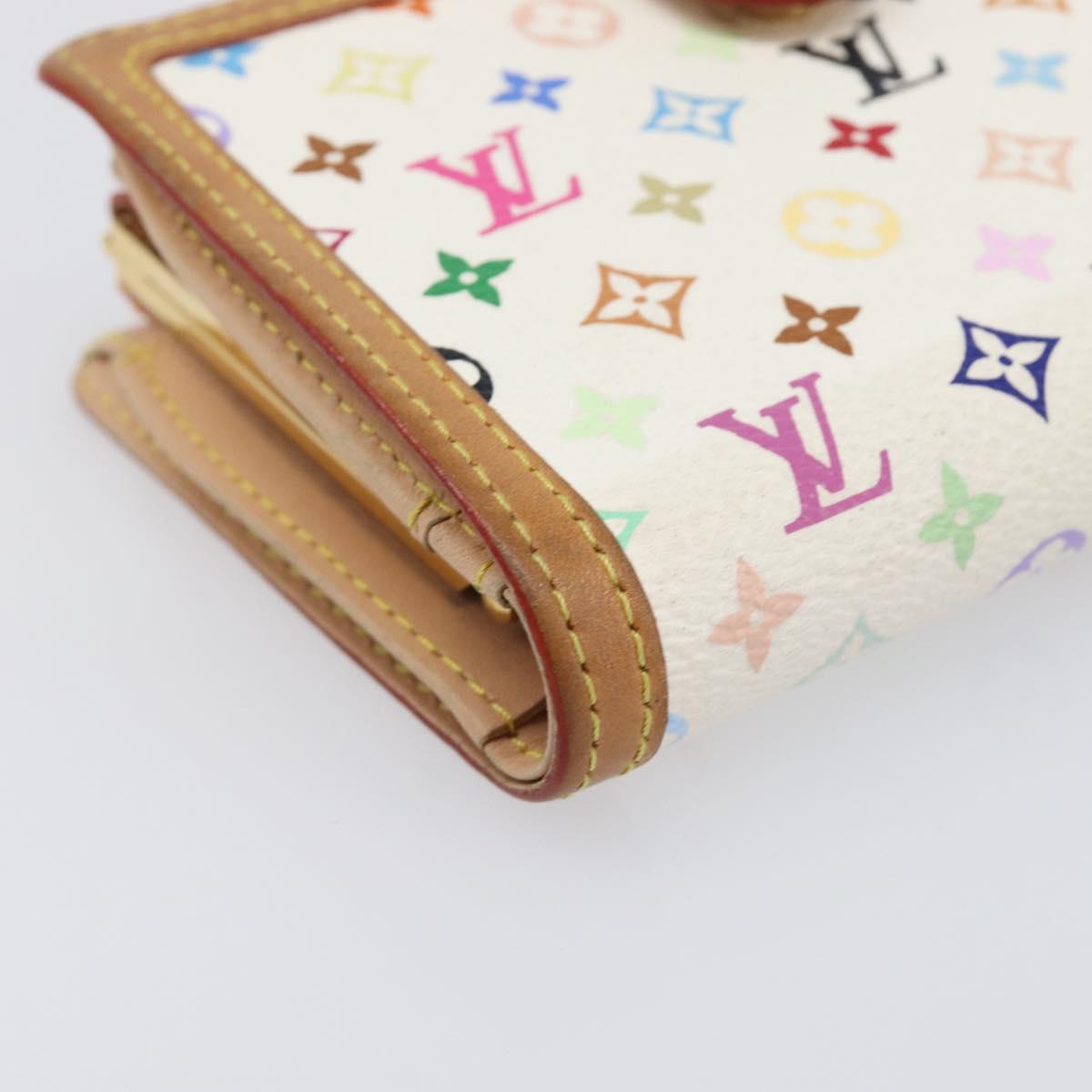 LOUIS VUITTON Monogram Multicolor Portefeuille Viennois M92987 LV Auth 202106