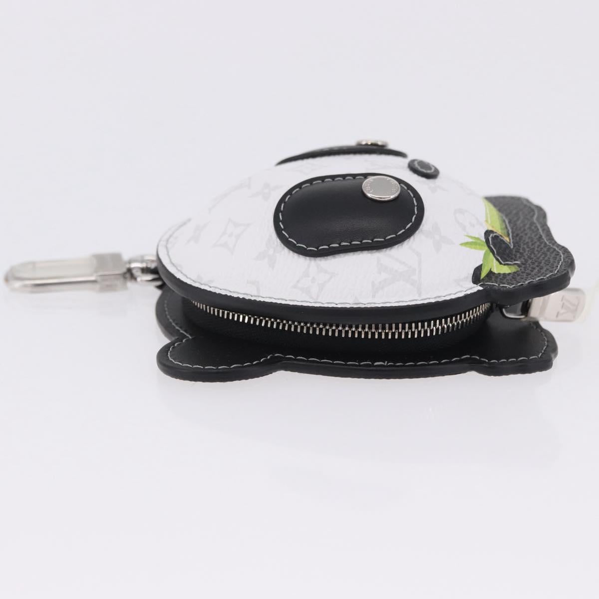 LOUIS VUITTON Monogram LV Panda Bag Charm White M03397 LV Auth 202108SM