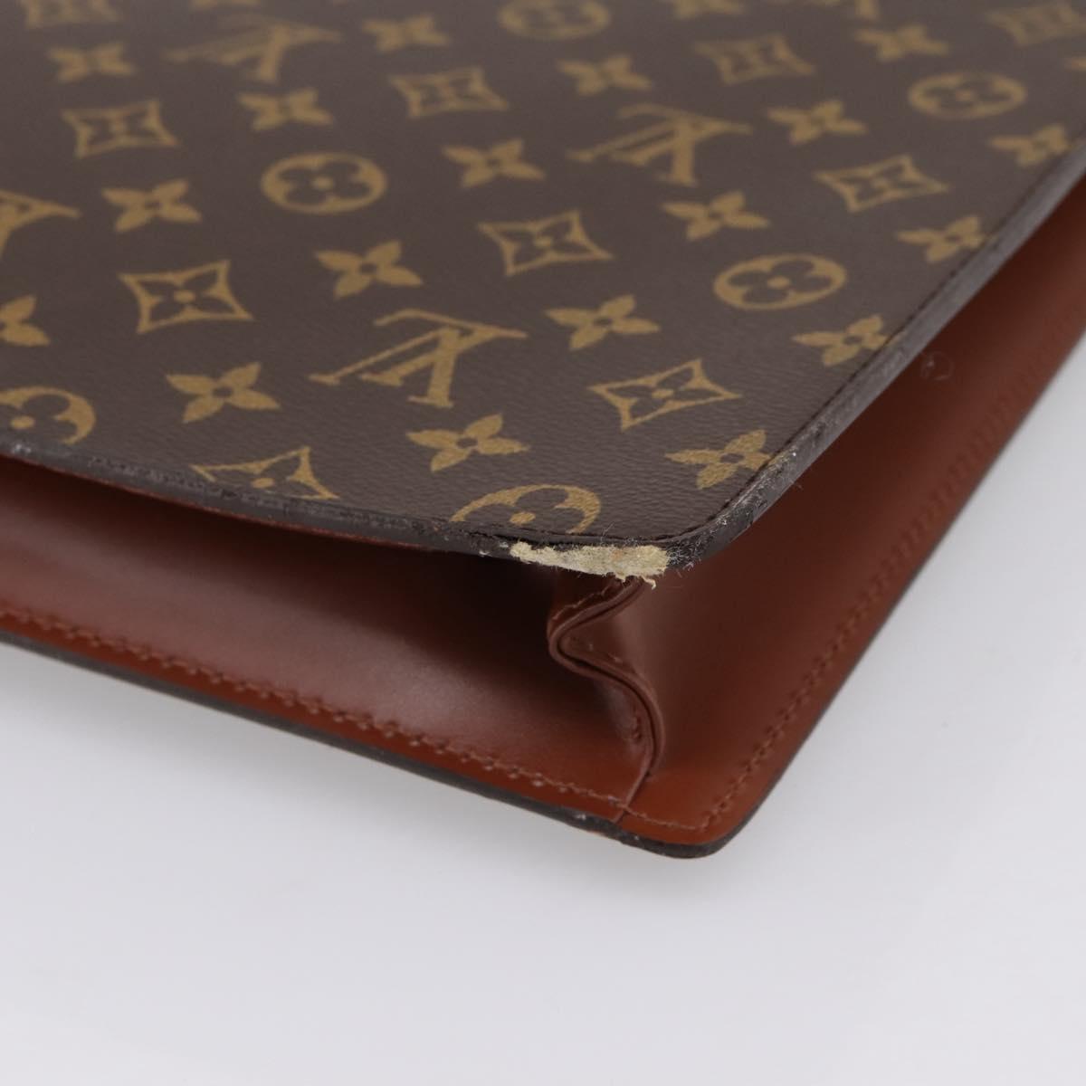 LOUIS VUITTON Monogram Porte Documents Bandouliere Bag M53338 LV Auth 202113A
