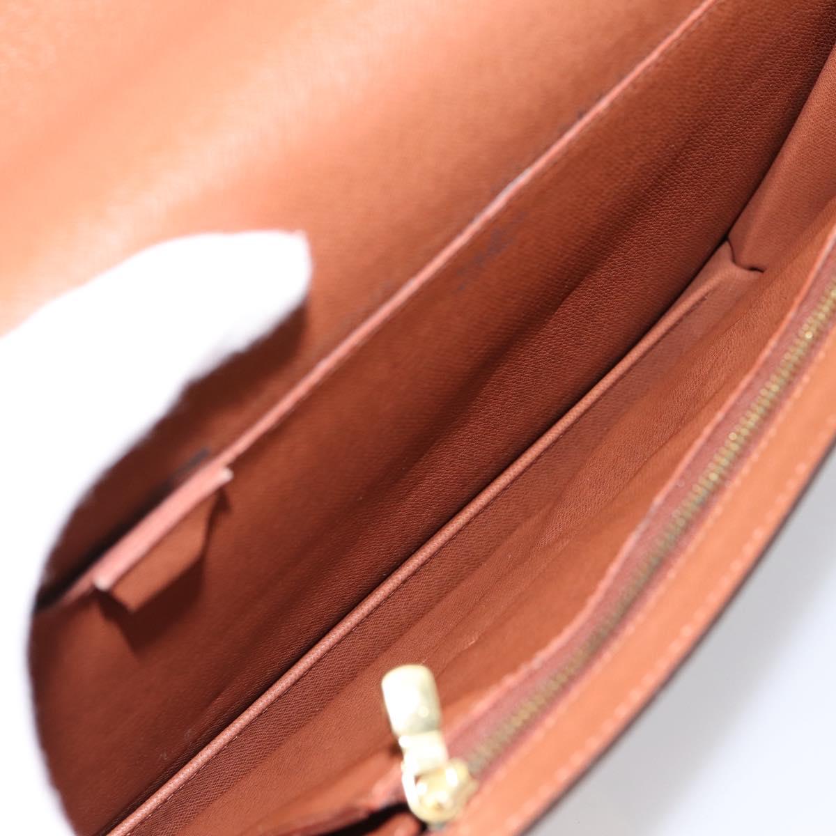 LOUIS VUITTON Monogram Porte Documents Bandouliere Bag M53338 LV Auth 202113A