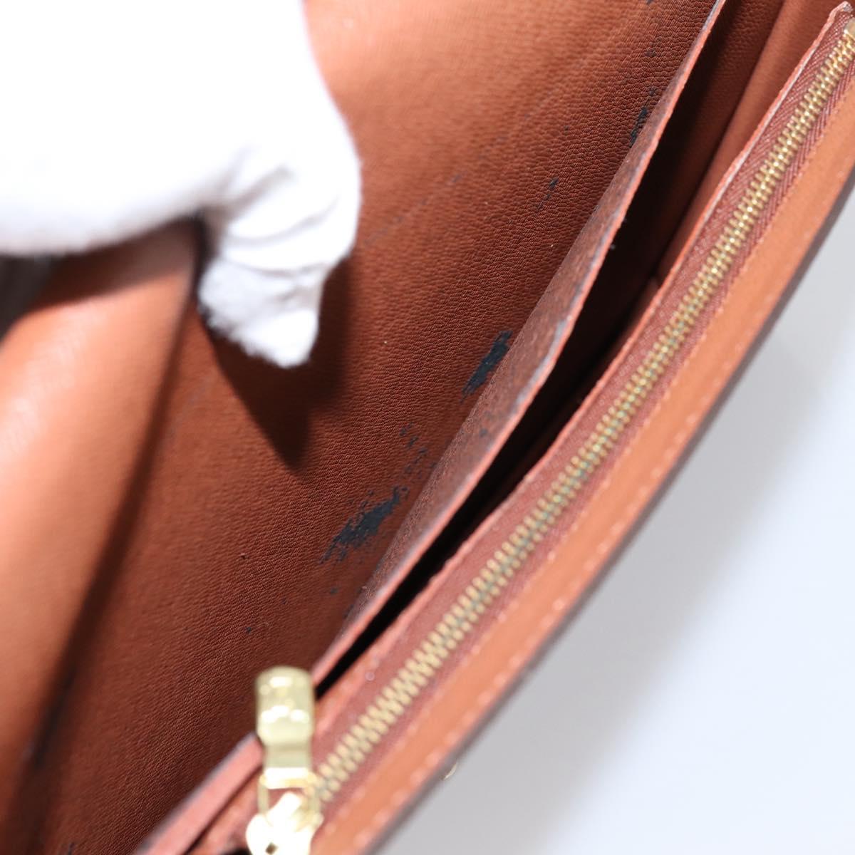 LOUIS VUITTON Monogram Porte Documents Bandouliere Bag M53338 LV Auth 202113A