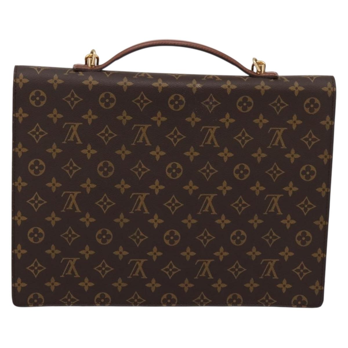 LOUIS VUITTON Monogram Porte Documents Bandouliere Bag M53338 LV Auth 202113A
