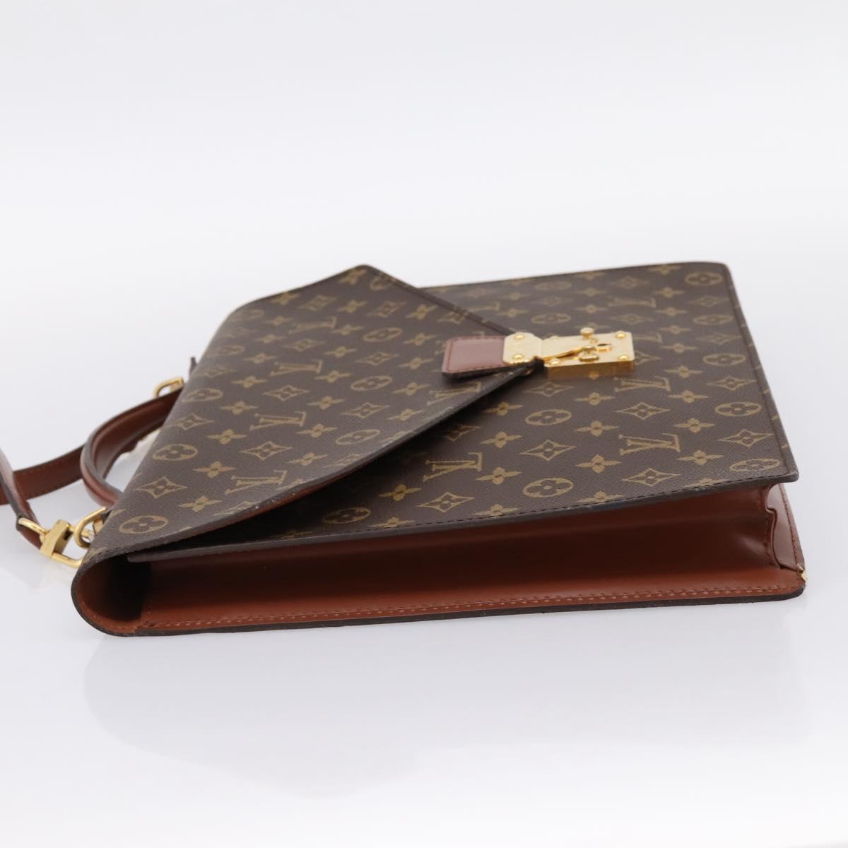 LOUIS VUITTON Monogram Porte Documents Bandouliere Bag M53338 LV Auth 202113A