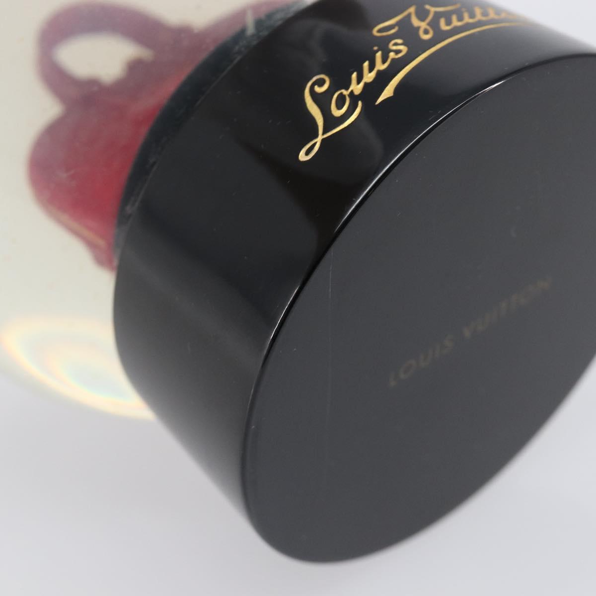 LOUIS VUITTON Alma Snow Globe Glass Red Clear LV Auth 202128