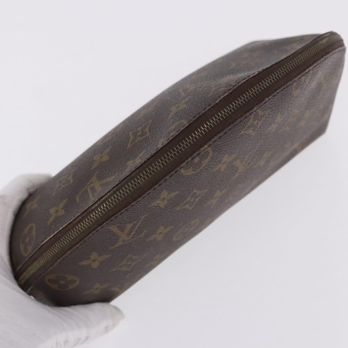 LOUIS VUITTON Monogram Cosmetic Pouch Clutch Bag 3 Set LV Auth 202129
