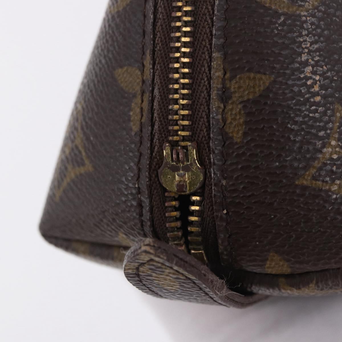 LOUIS VUITTON Monogram Cosmetic Pouch Clutch Bag 3 Set LV Auth 202129