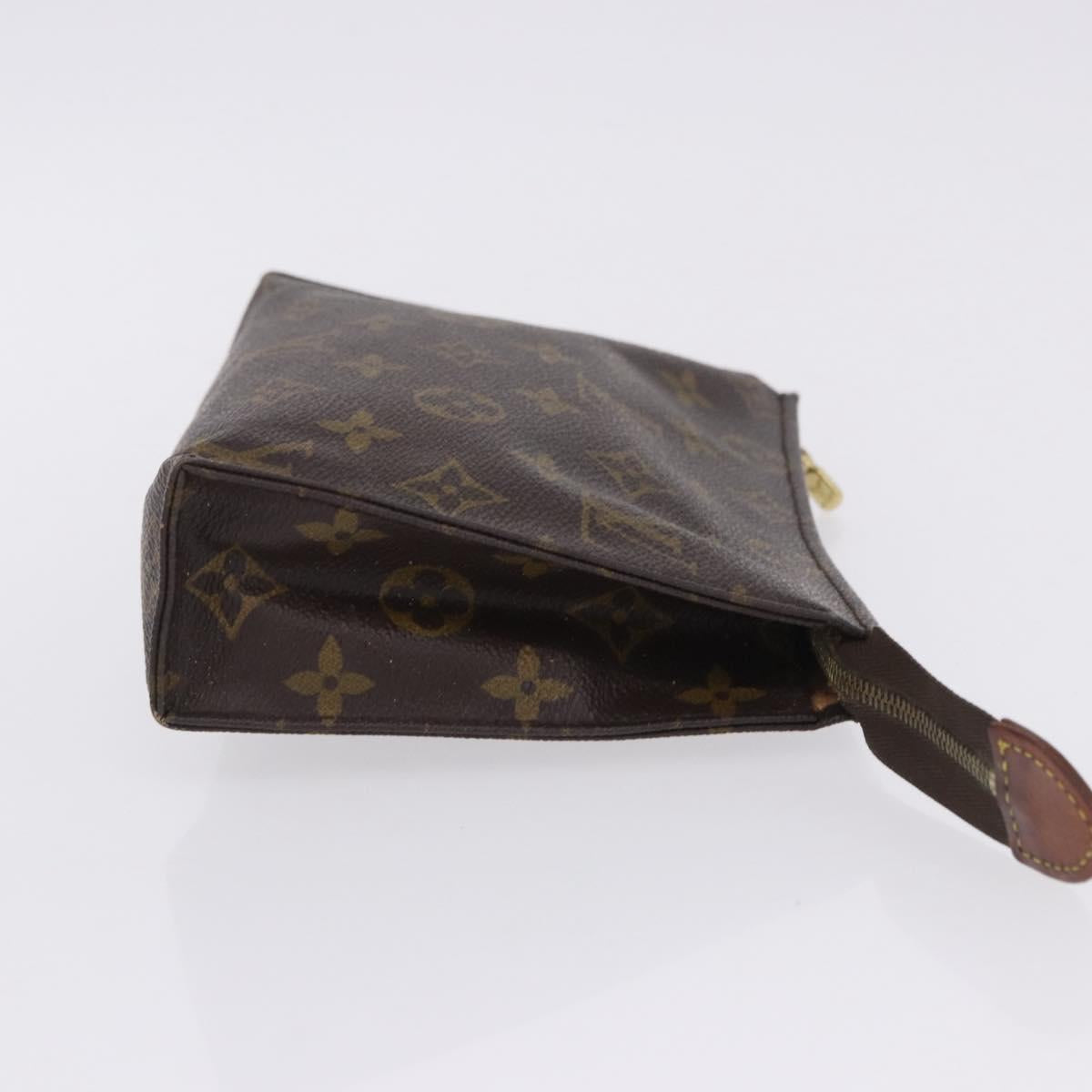 LOUIS VUITTON Monogram Cosmetic Pouch Clutch Bag 3 Set LV Auth 202129