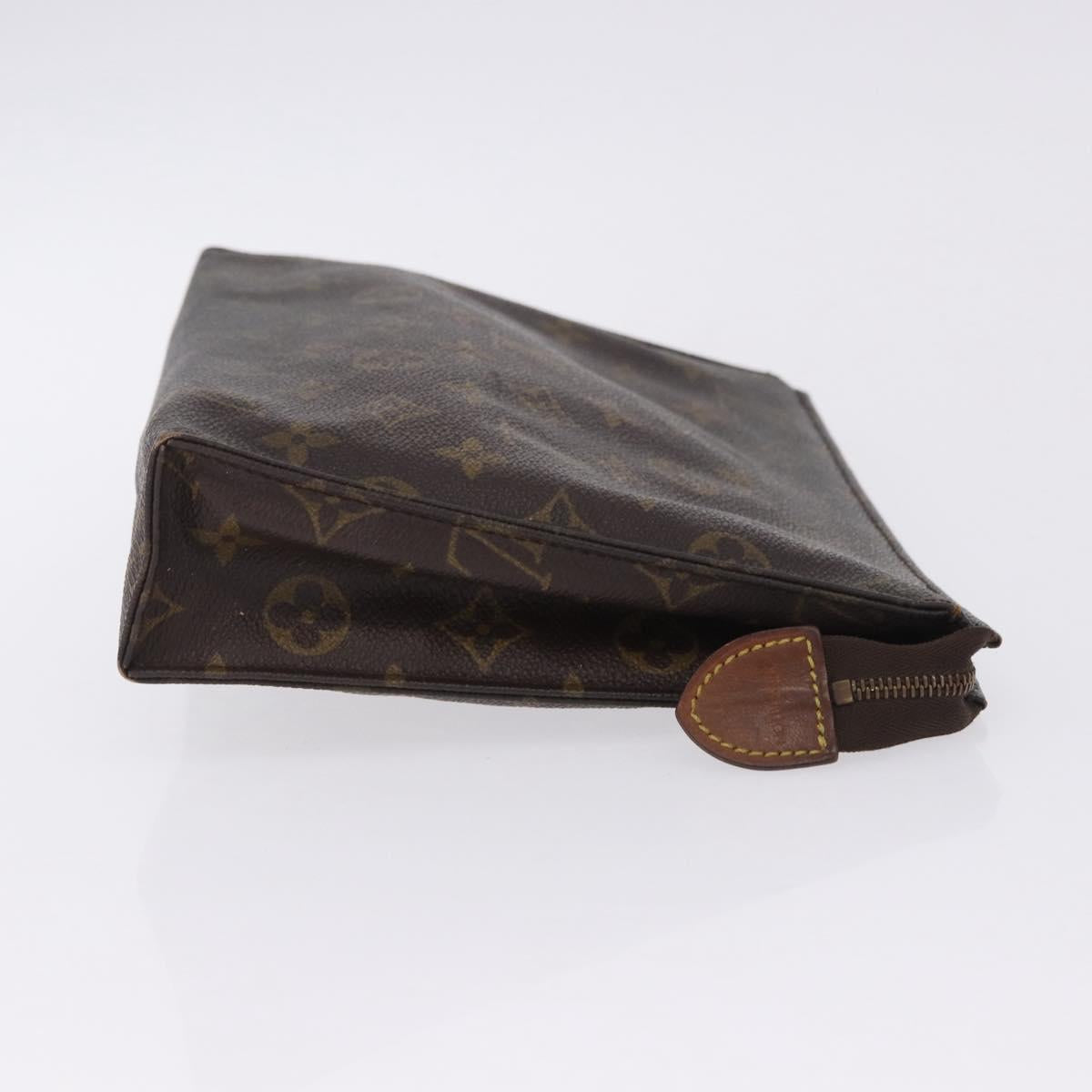 LOUIS VUITTON Monogram Cosmetic Pouch Clutch Bag 3 Set LV Auth 202129