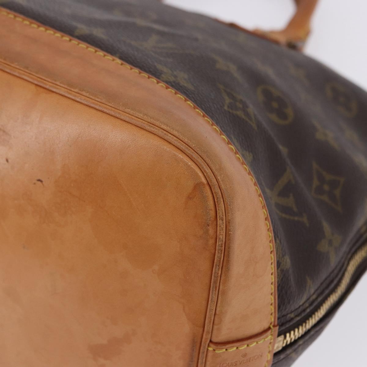 LOUIS VUITTON Monogram Alma Hand Bag M51130 LV Auth 202144A