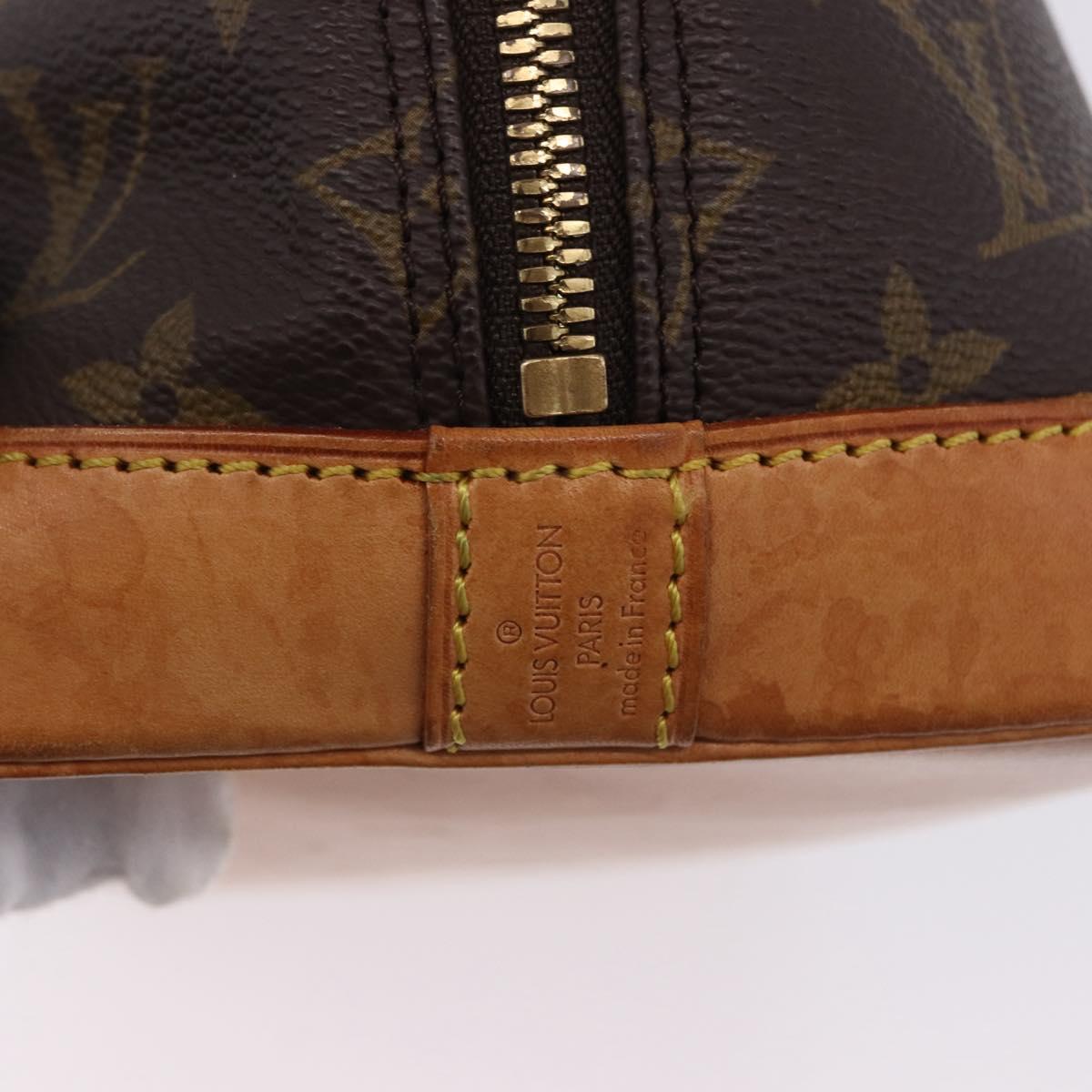 LOUIS VUITTON Monogram Alma Hand Bag M51130 LV Auth 202144A