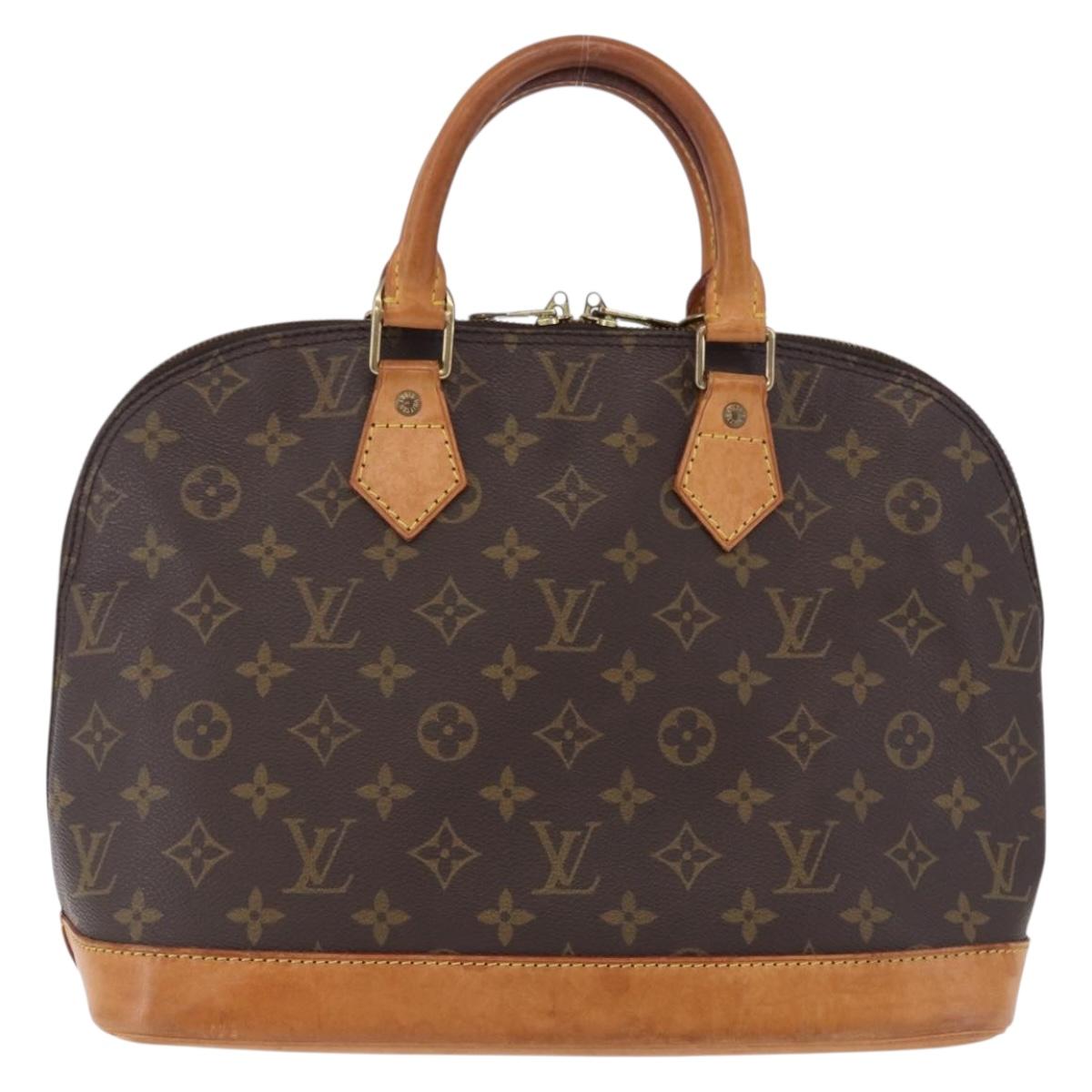 LOUIS VUITTON Monogram Alma Hand Bag M51130 LV Auth 202144A