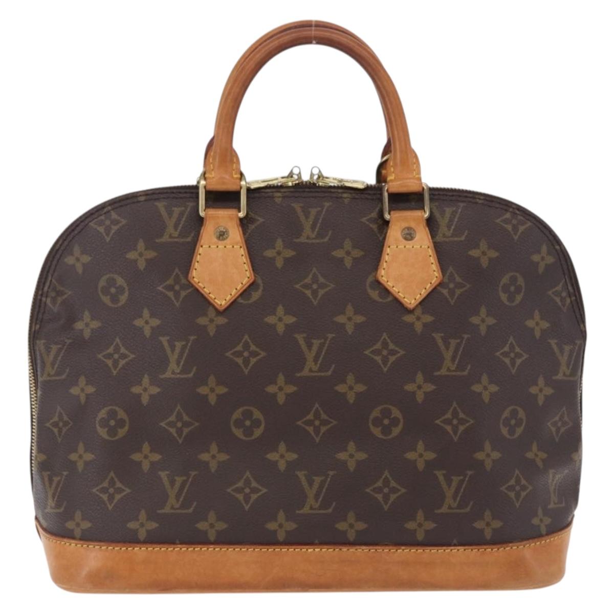 LOUIS VUITTON Monogram Alma Hand Bag M51130 LV Auth 202144A