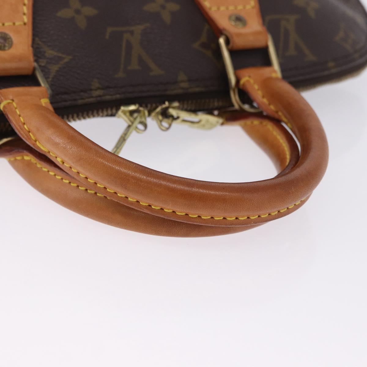 LOUIS VUITTON Monogram Alma Hand Bag M51130 LV Auth 202144A