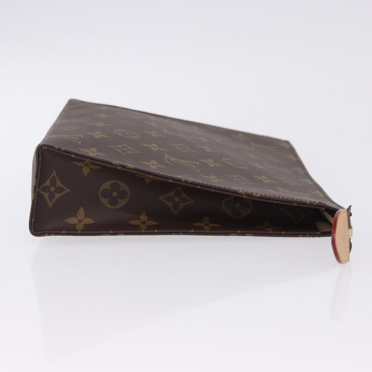 LOUIS VUITTON Monogram Poche Toilette 26 Pouch M47542 LV Auth 202147V