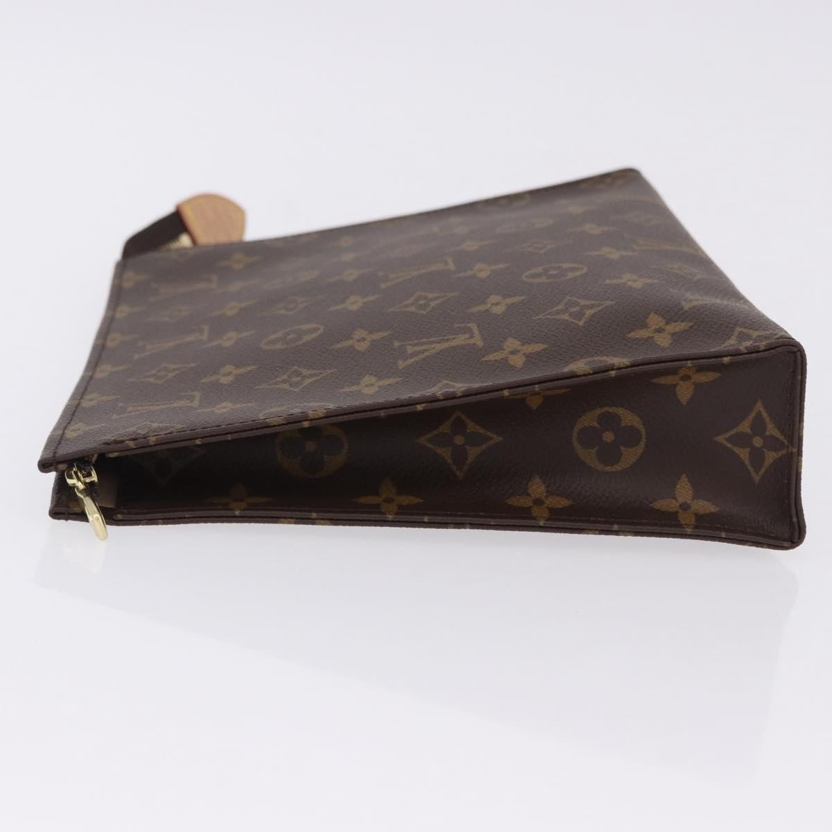 LOUIS VUITTON Monogram Poche Toilette 26 Pouch M47542 LV Auth 202147V