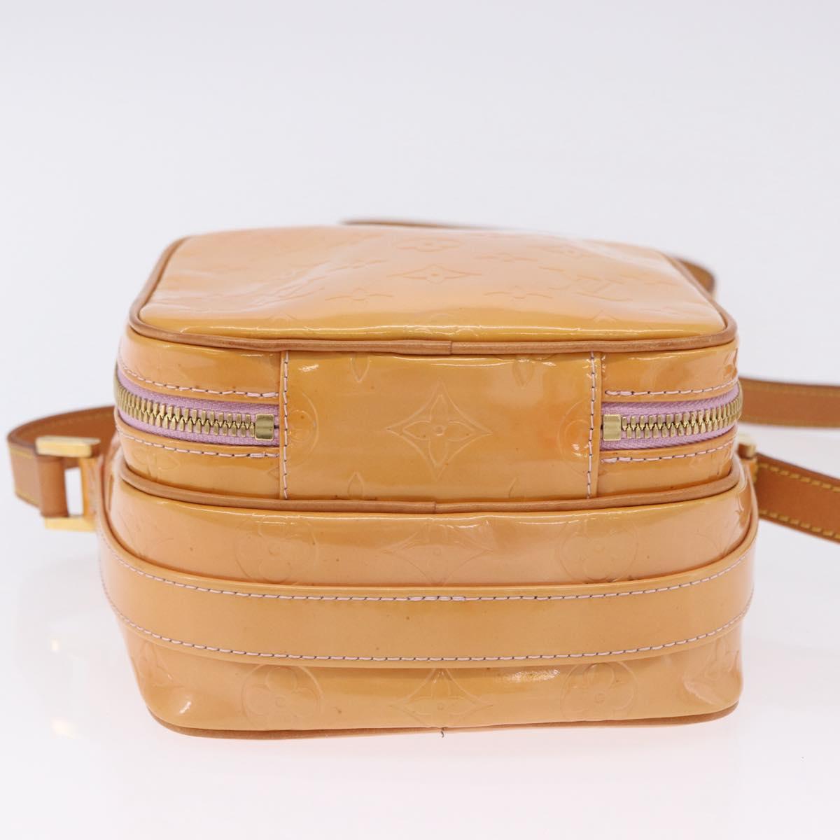 LOUIS VUITTON Monogram Vernis Wooster Shoulder Bag Rose M91037 LV Auth 202148A