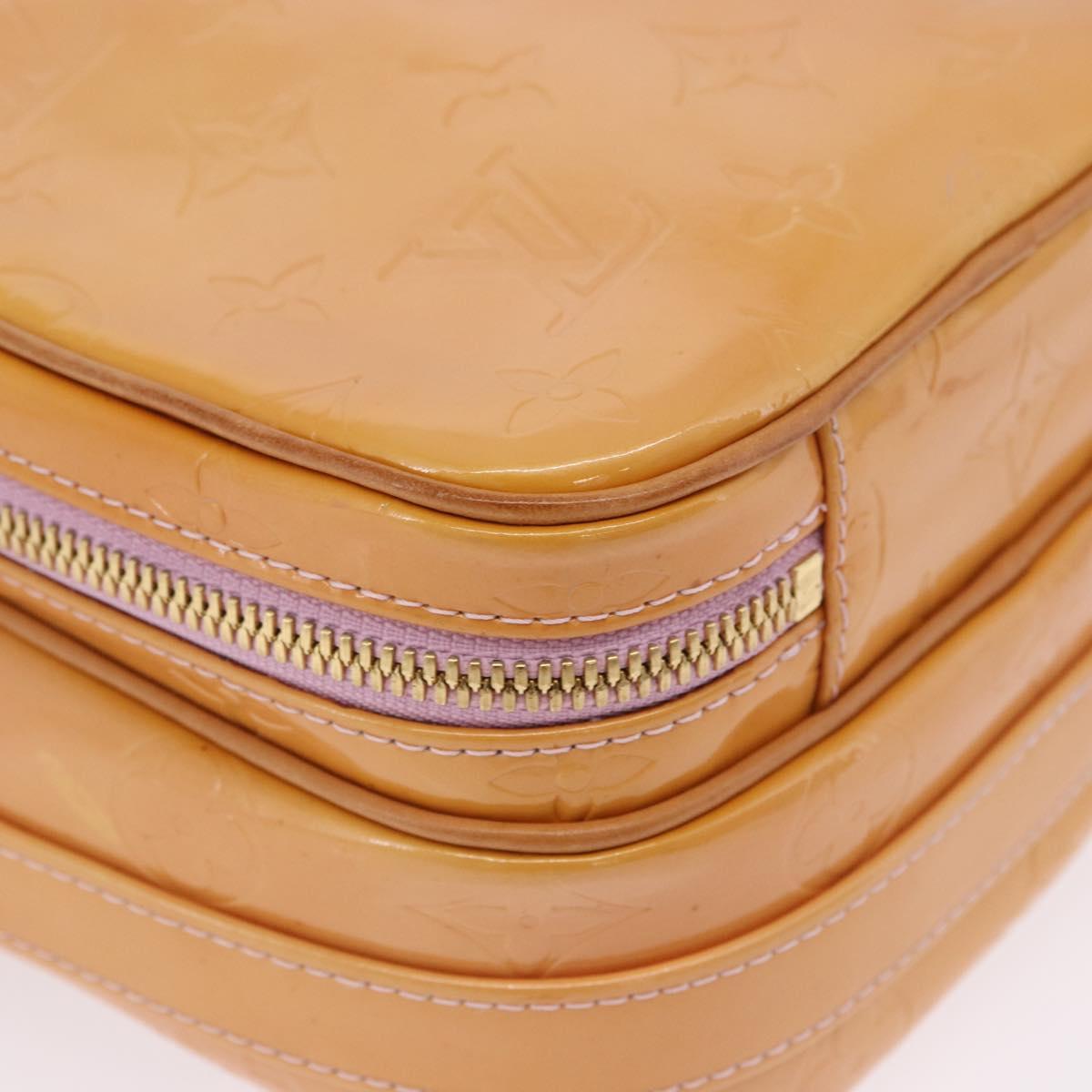LOUIS VUITTON Monogram Vernis Wooster Shoulder Bag Rose M91037 LV Auth 202148A