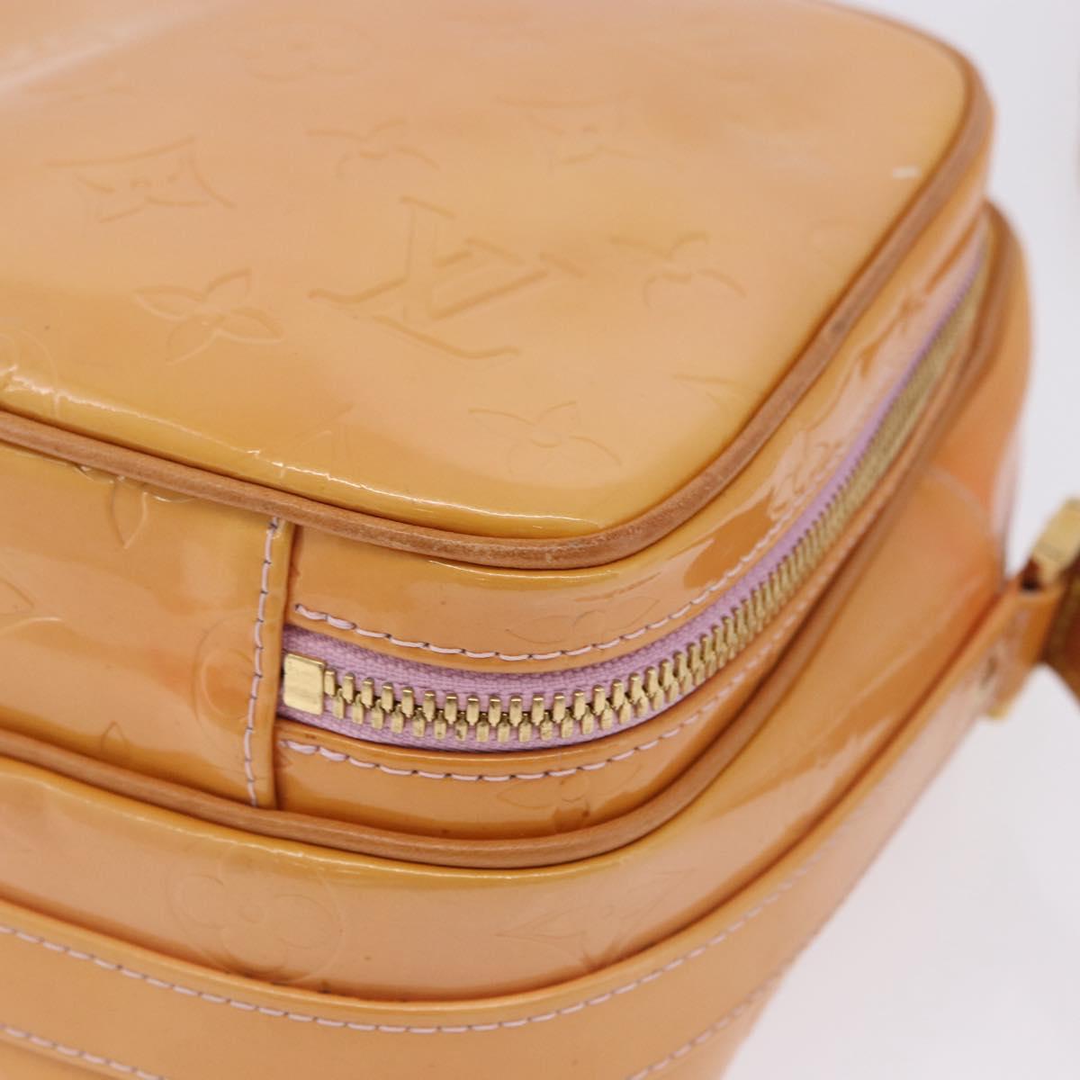 LOUIS VUITTON Monogram Vernis Wooster Shoulder Bag Rose M91037 LV Auth 202148A