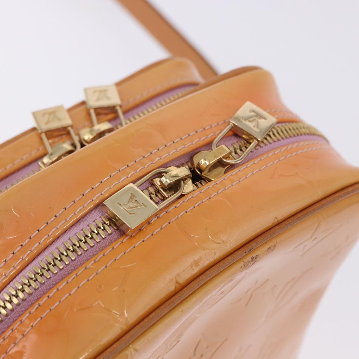 LOUIS VUITTON Monogram Vernis Wooster Shoulder Bag Rose M91037 LV Auth 202148A