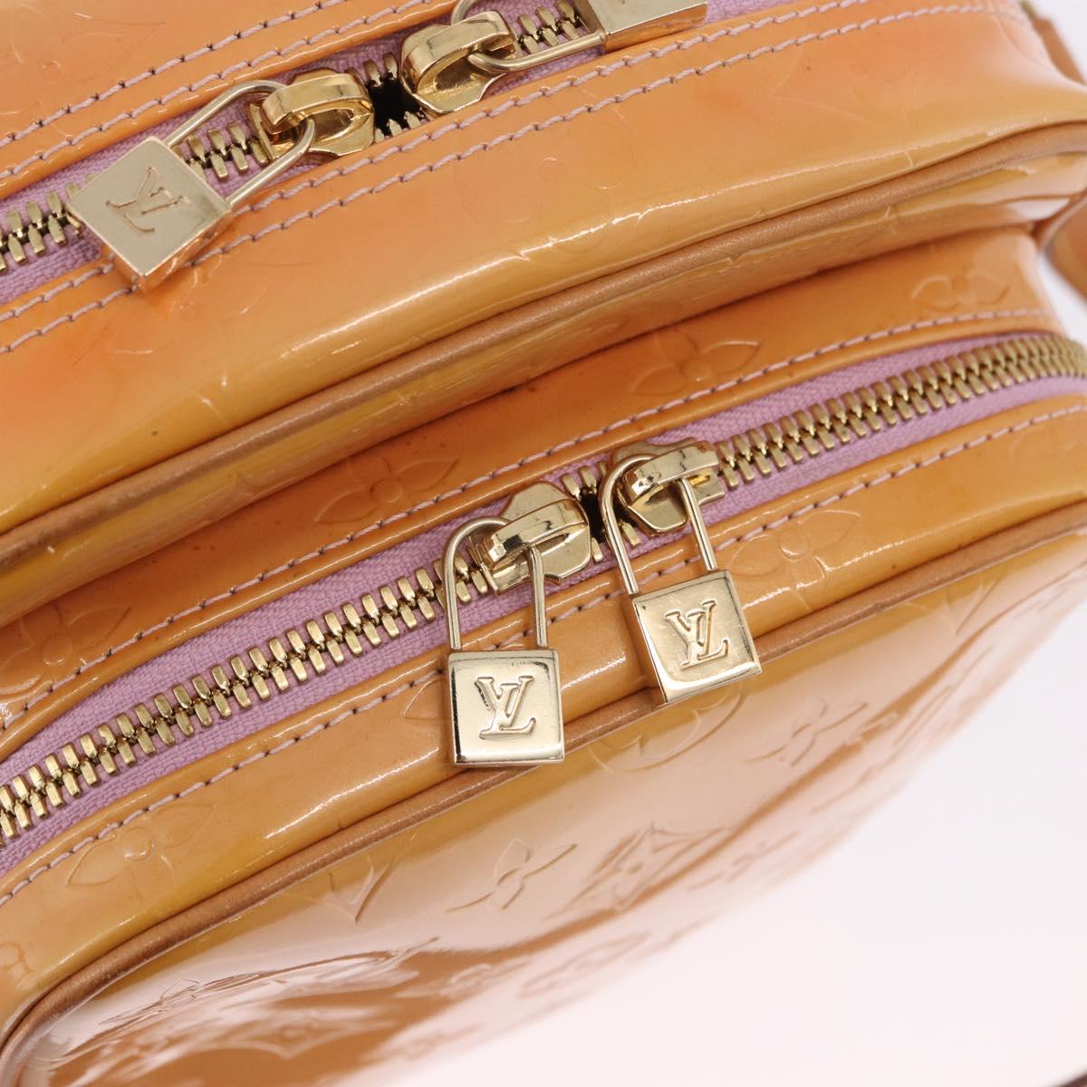 LOUIS VUITTON Monogram Vernis Wooster Shoulder Bag Rose M91037 LV Auth 202148A