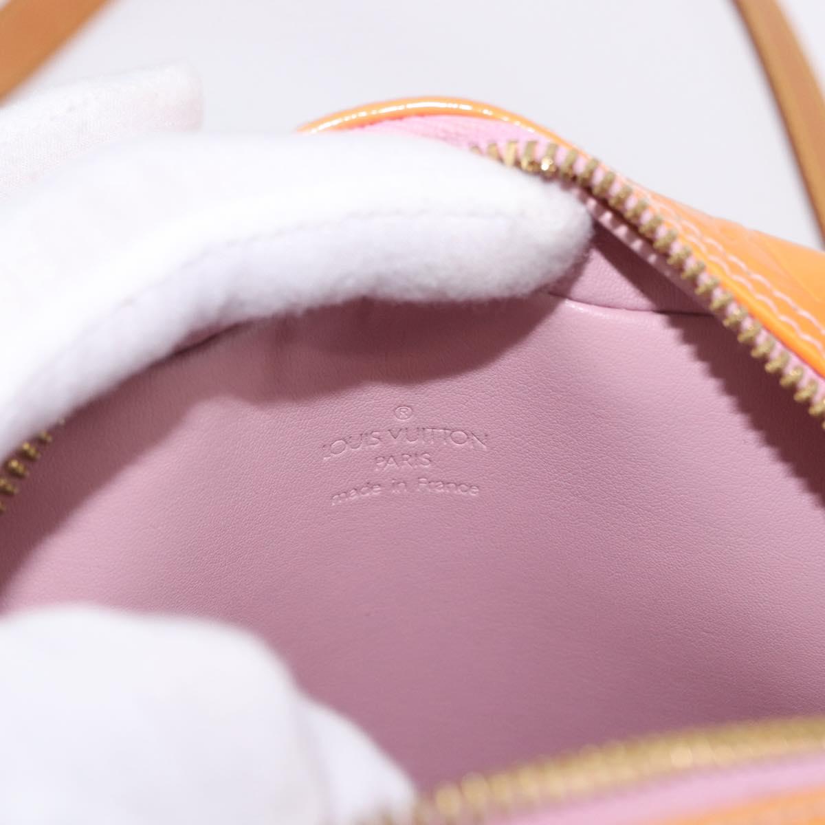 LOUIS VUITTON Monogram Vernis Wooster Shoulder Bag Rose M91037 LV Auth 202148A