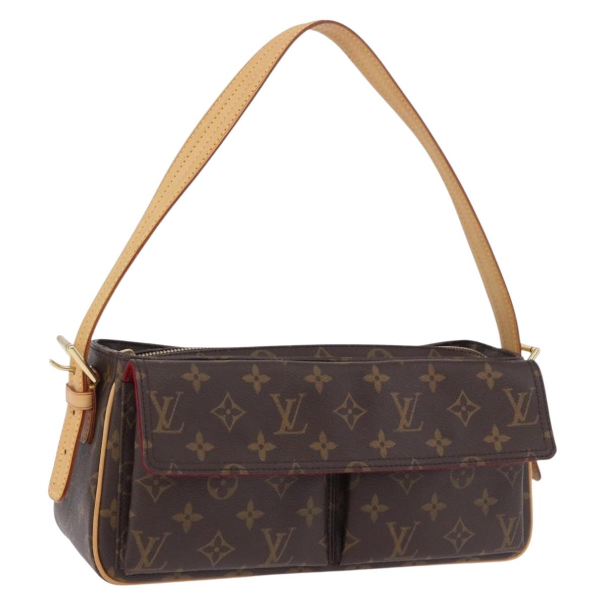 LOUIS VUITTON Monogram Viva Cite MM Shoulder Bag M51164 LV Auth 202149V