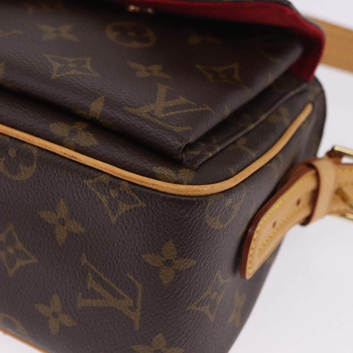 LOUIS VUITTON Monogram Viva Cite MM Shoulder Bag M51164 LV Auth 202149V
