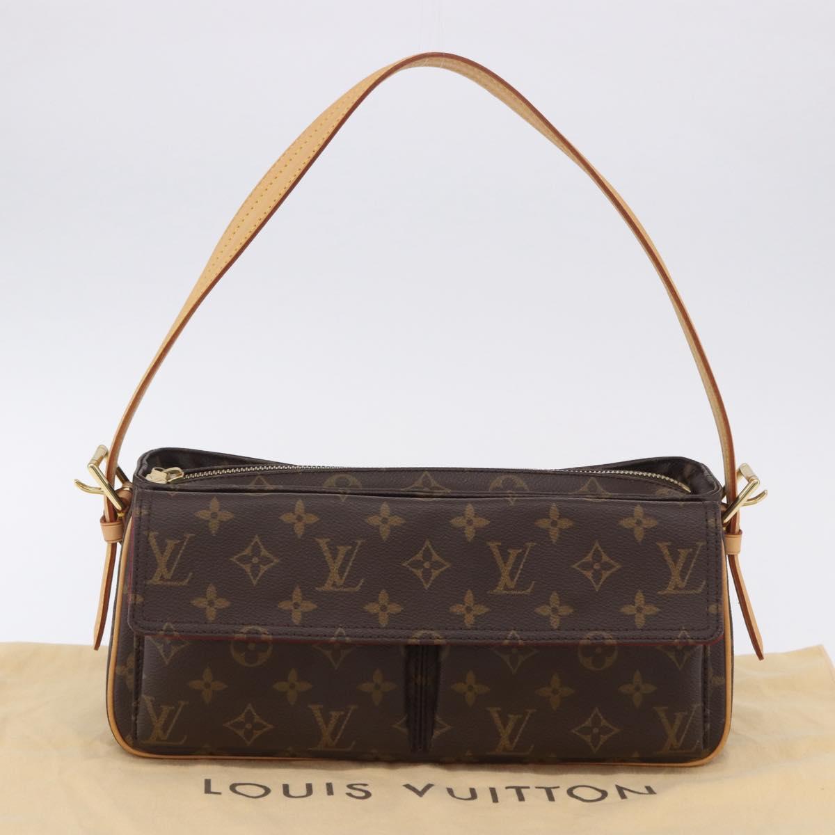 LOUIS VUITTON Monogram Viva Cite MM Shoulder Bag M51164 LV Auth 202149V