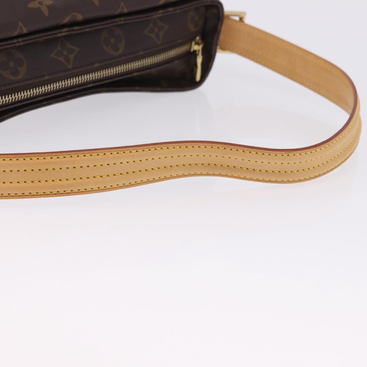 LOUIS VUITTON Monogram Viva Cite MM Shoulder Bag M51164 LV Auth 202149V