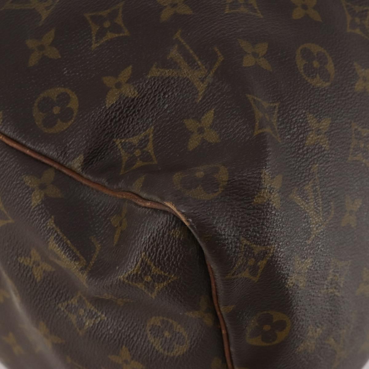 LOUIS VUITTON Monogram Keepall 50 Boston Bag M41426 LV Auth 202150