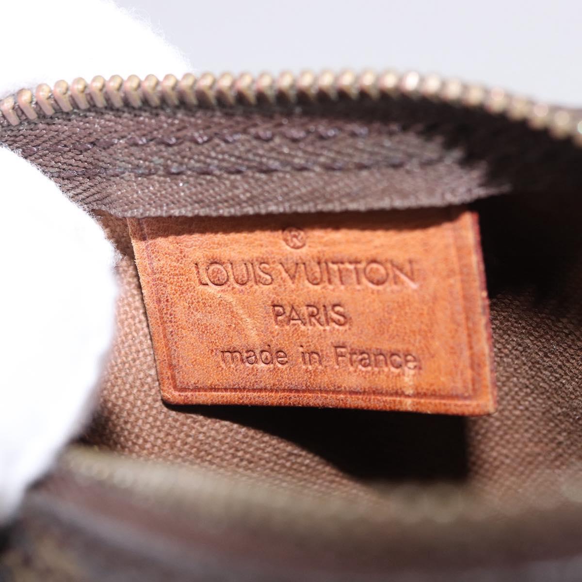 LOUIS VUITTON Monogram Mini Speedy Hand Bag M41534 LV Auth 202151