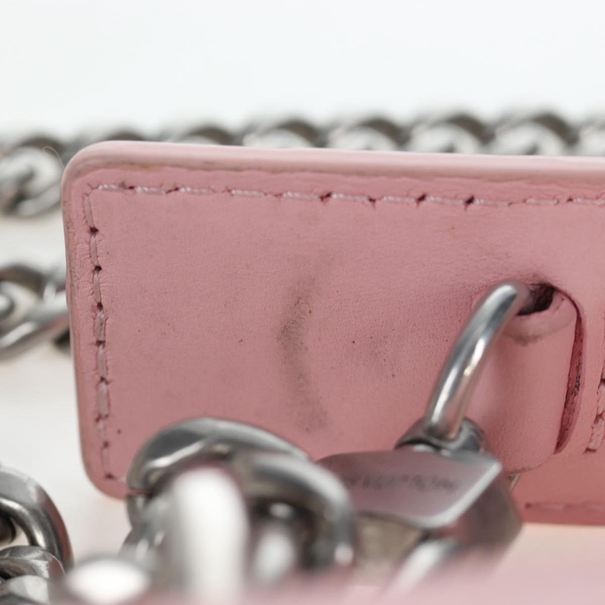 LOUIS VUITTON New Wave Chain Bag MM Shoulder Bag Pink M51944 LV Auth 202180V