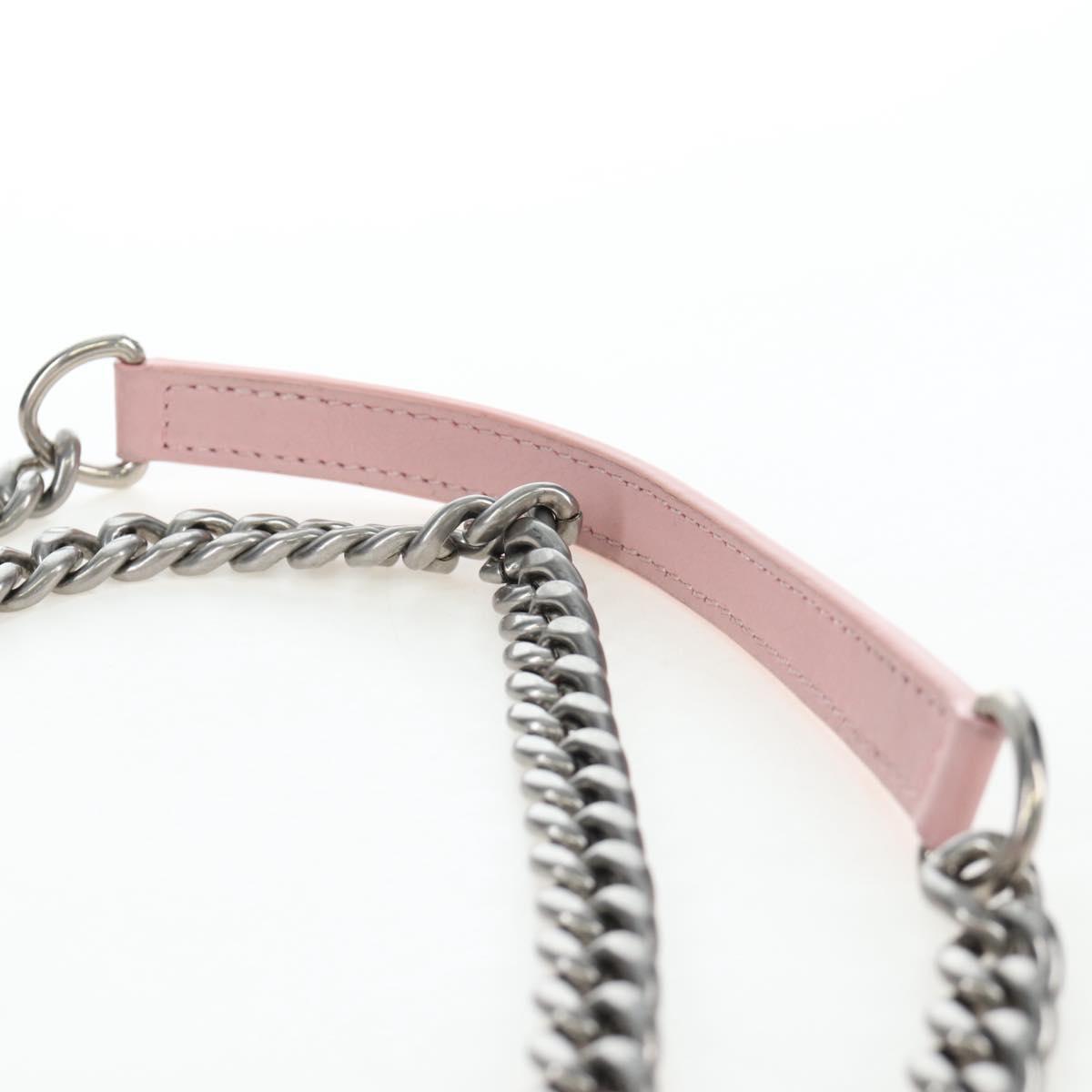 LOUIS VUITTON New Wave Chain Bag MM Shoulder Bag Pink M51944 LV Auth 202180V