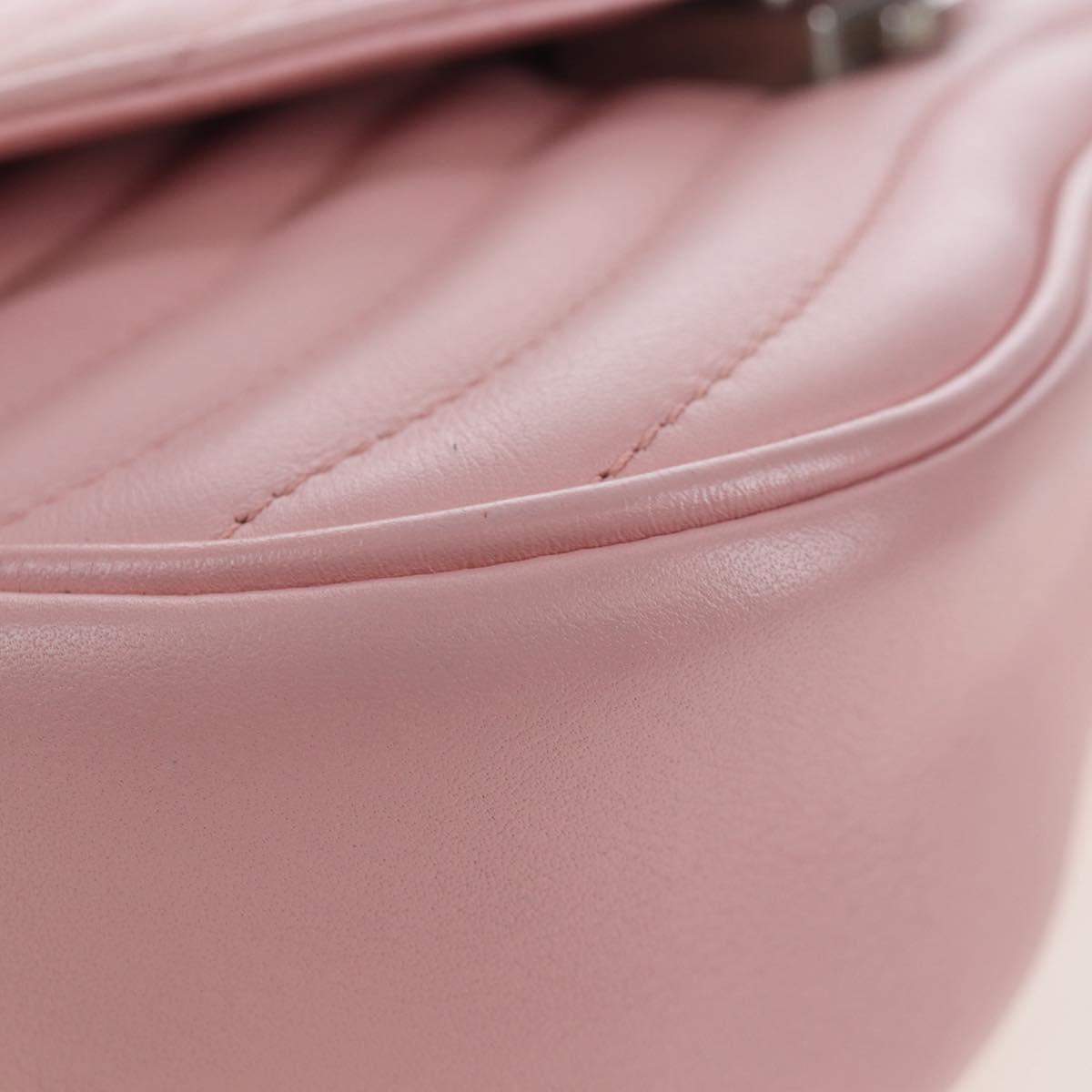 LOUIS VUITTON New Wave Chain Bag MM Shoulder Bag Pink M51944 LV Auth 202180V
