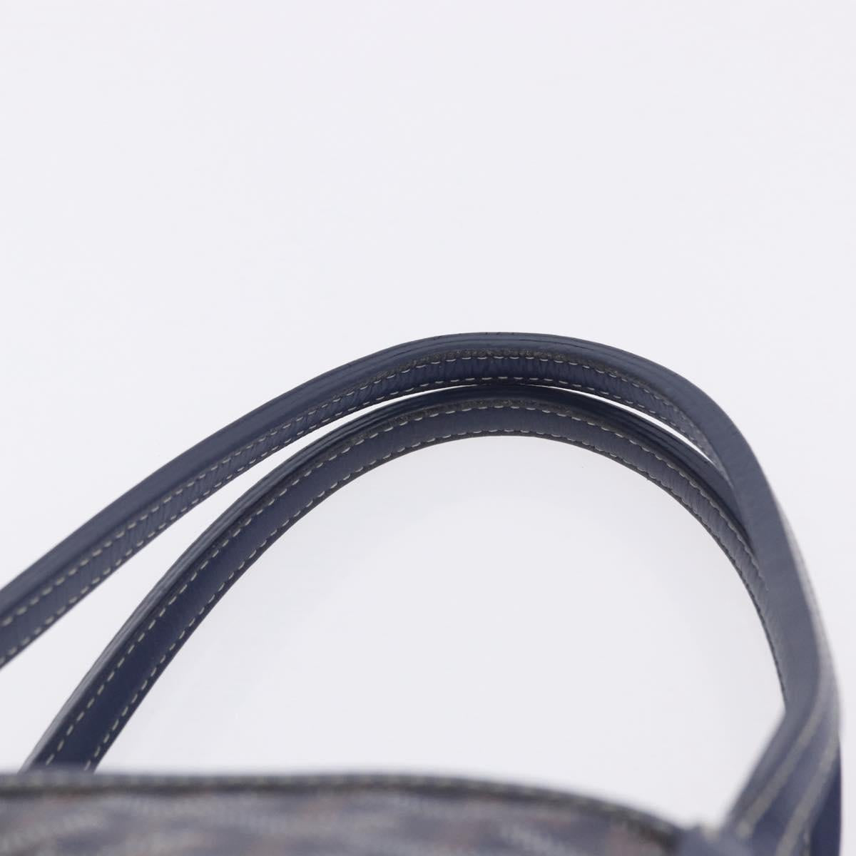 GOYARD Saint Louis PM Tote Bag PVC Leather Navy Auth 202188A