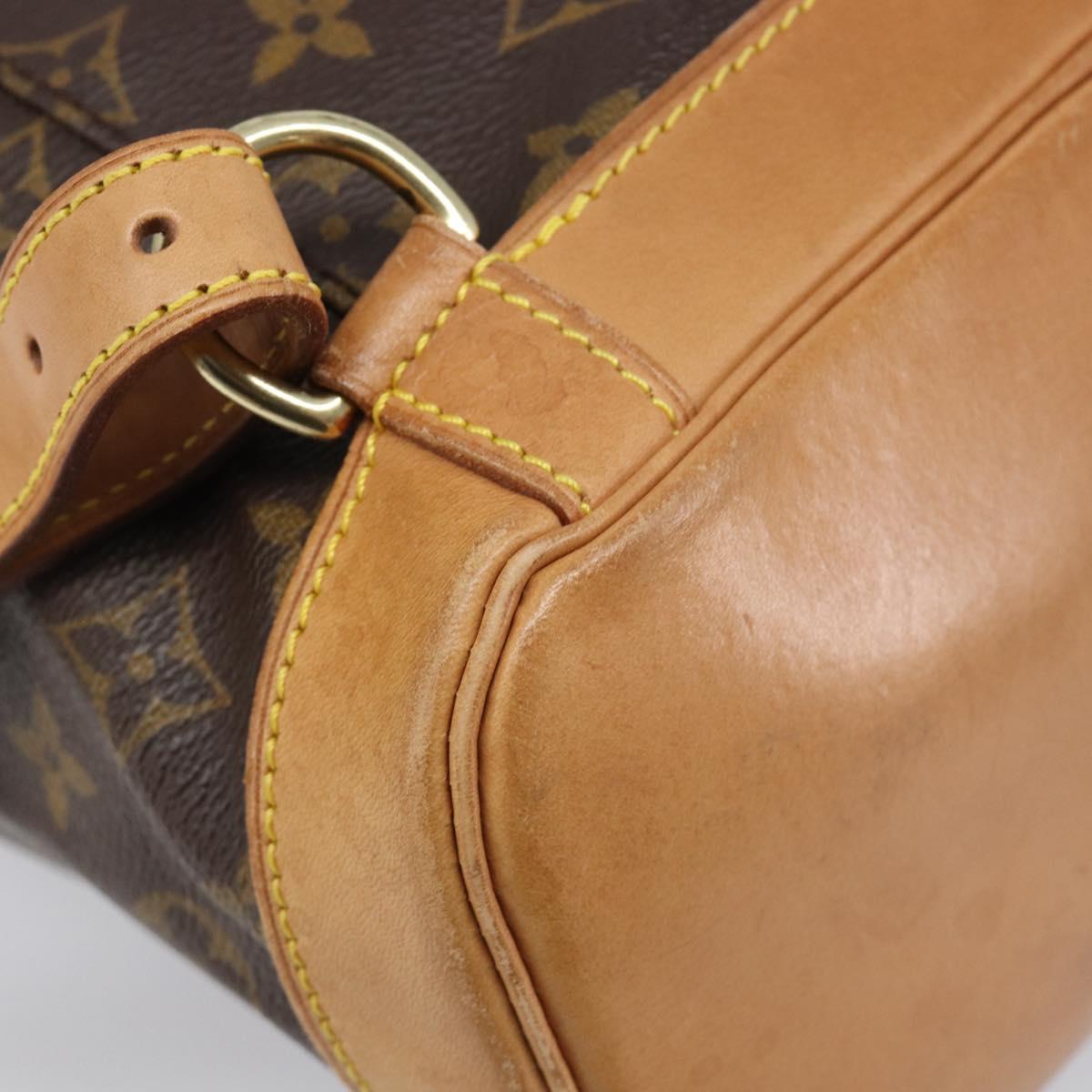 LOUIS VUITTON Monogram Montsouris MM Backpack M51136 LV Auth 202189V