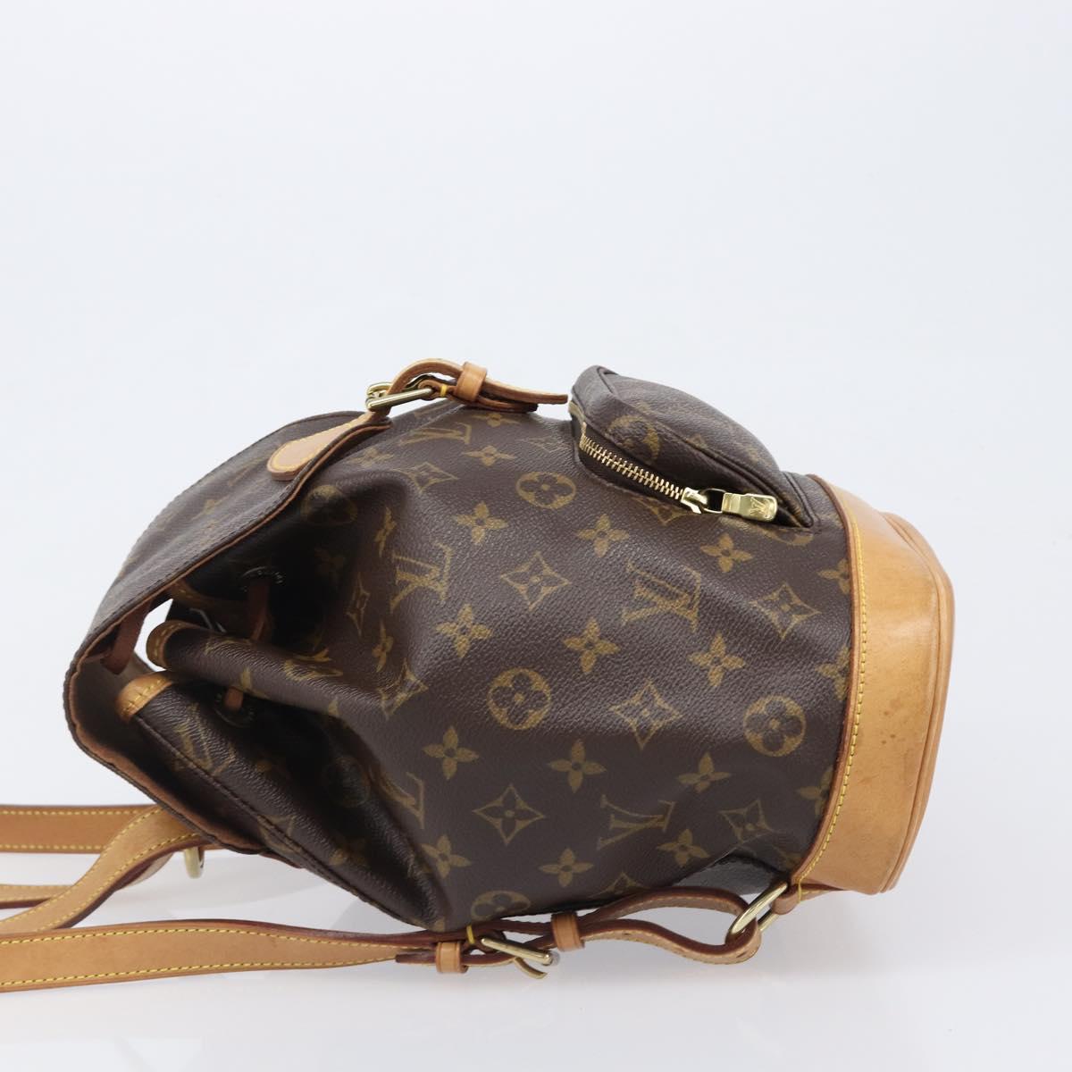 LOUIS VUITTON Monogram Montsouris MM Backpack M51136 LV Auth 202189V