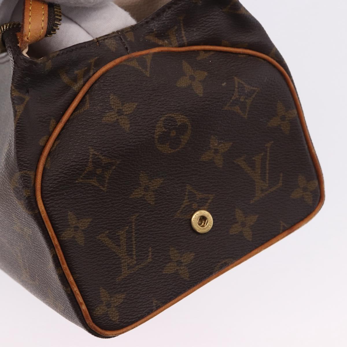 LOUIS VUITTON Monogram Trousse Patte Pression Cosmetic Pouch M47636 Auth 202190V