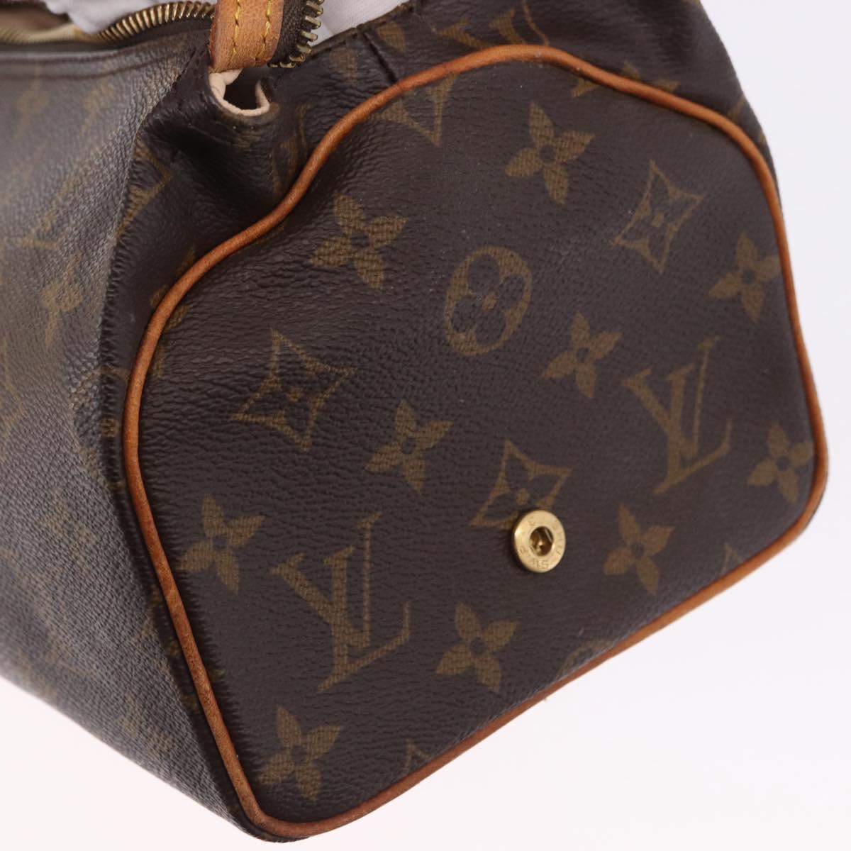 LOUIS VUITTON Monogram Trousse Patte Pression Cosmetic Pouch M47636 Auth 202190V